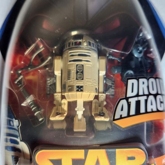 Star Wars Droid Attack R2-D2 Revenge Of The Sith Action Figure Hasbro 2005 New - Picture 2 of 8